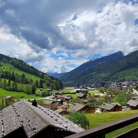 Spacieux T4 Avec Garage Et Parking Au Grand-bornand - 6 Pers - Fr-1-458-201 아파트